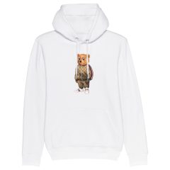 Organic Hoodie Filou V. - White