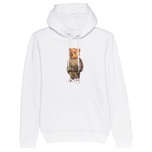 Organic Hoodie Filou V. - White
