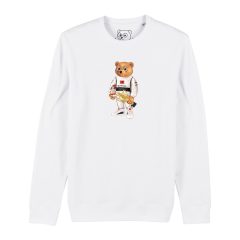 Organic Pullover Filou XXVII. - White