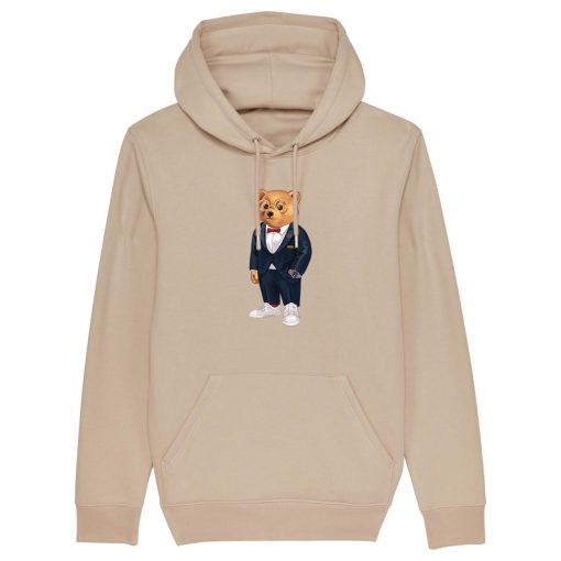 Organic Hoodie Filou XXXI. - Sand Brown