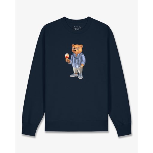 Organic Pullover Filou CXLIV. - Navy Blue