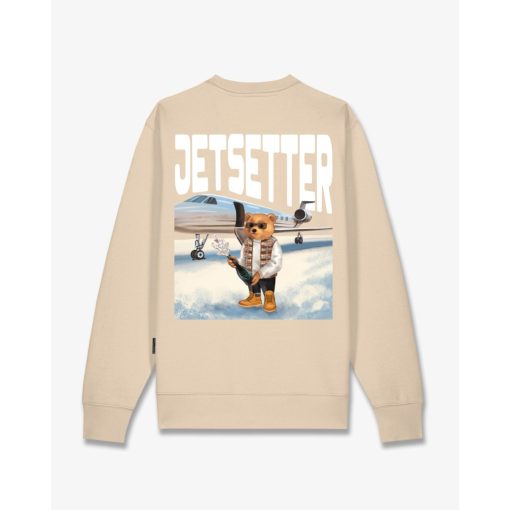 Backprint Pullover Filou CLXXIII. JETSETTER - Sand Brown