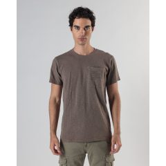 DEVERGO Men's T-Shirt - Brown