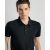 DEVERGO T-Shirt with collar - Black