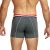 J.Press Boxer Briefs with Condom Pocket and Bold Logo - Grey/Red