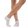 J.PRESS BASIC - Men's Cotton Classic No-Show Socks - White