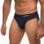 J.Press Basic - Sewn Elastic 100% Cotton Slip - Navy