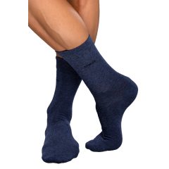   J.Press Men's Classic Dress Socks for Everyday Wear - Navy