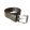 J.PRESS Men's Leather Belt with Traditional Buckle - Brown