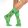 J.Press FUNNY Socks - Men's Patterned Cotton Socks - Green