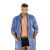 J.Press Men's Wellsoft Robe - Blue