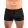 J.Press Men's Swim Boxer Shorts with Drawstring – Black