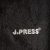 J.PRESS 100% Cotton Towel - Black