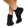 J.Press Men’s Athletic Ankle Socks – Breathable Fabric, Supportive Fit - Black
